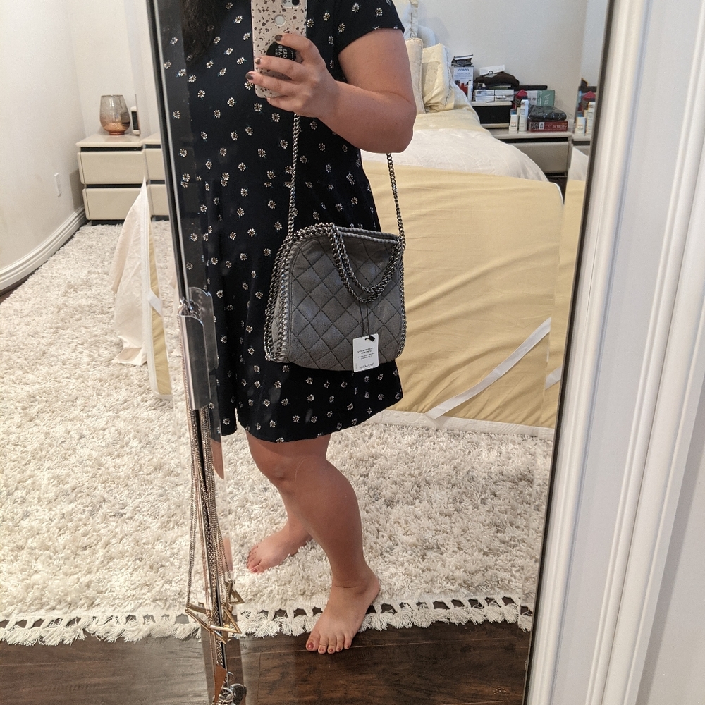 Stella McCartney small shaggy deer falalbella tote